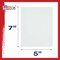 5 X 7 Inch Professional Art Canvas Board Panels 24 Pack - 8 Ounce Heavyweight Cotton Acid Free Canvases for Painting Acrylics and Watercolor (1 Case of 24 Single Canvas Painting Panels)